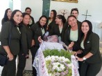 Funerária realizou o sonho da cliente nesta quarta-feira. Foto: Delândia/Arquivo Pessoal